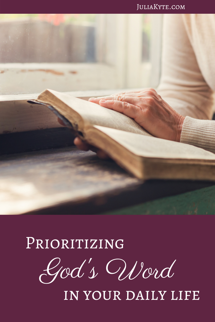 Prioritizing God's Word in Your Daily Life - Committing My Way