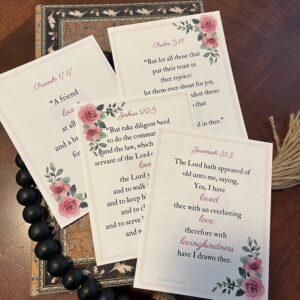 Love OT Scripture Cards KJV PDF Bible Memory